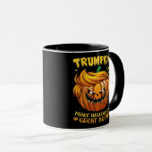 Trumpkin Halloween – ハロウィーンを再素晴らし作Cl マグカップ (正面右)