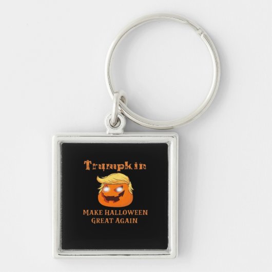 Trumpkin Halloween – ハロウィーンを再素晴らし開する キーホルダー (正面)