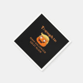 Trumpkin Halloween – ハロウィーンを再素晴らし開する スタンダードカクテルナプキン (角)