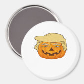 Trumpkin Halloween Funny Classic – Basic Fall Slot マグネット (正面/裏面)
