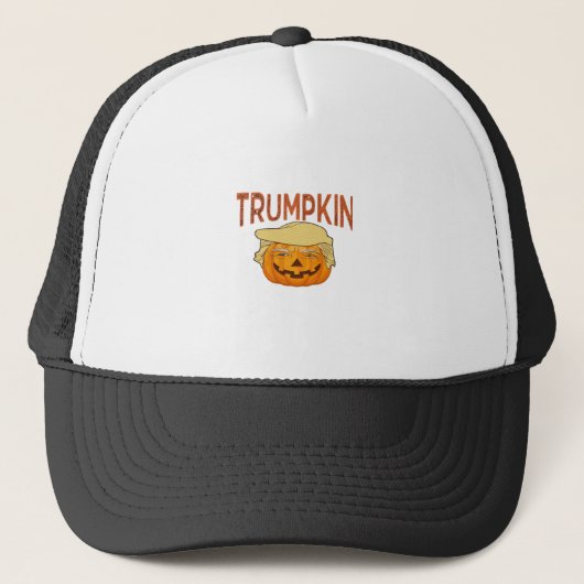 Trumpkin Halloween Funny Classic – Sloth Mask Desi キャップ (正面)