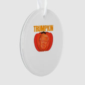 Trumpkin Halloween Jack O Lantern Graphic Funny オーナメント (正面)