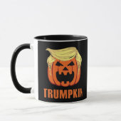 Trumpkin Make Halloween マグカップ (左)