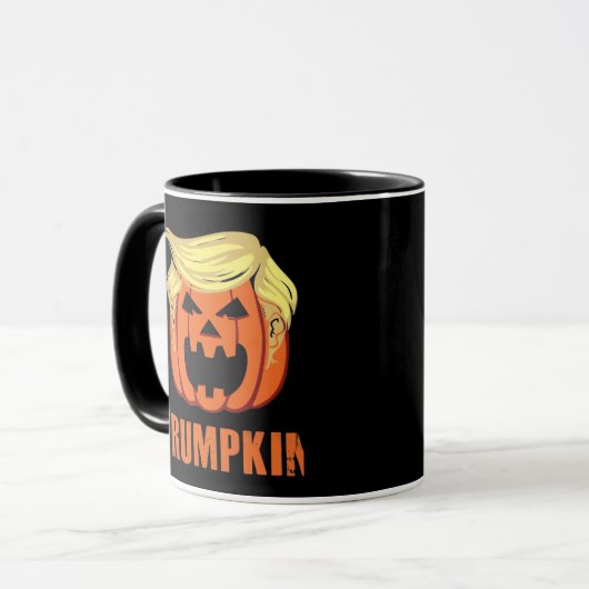 Trumpkin Make Halloween マグカップ (正面左)