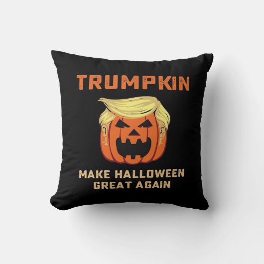 Trumpkin Make Halloween 素晴らし Again - クラシックPump クッション (正面)