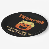 Trumpkin Make Halloween 素晴らし Again - クラシックPump ペーパープレート (アングル)