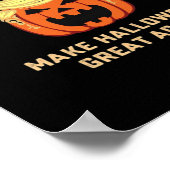 Trumpkin Make Halloween 素晴らし Again - クラシックPump ポスター (角)