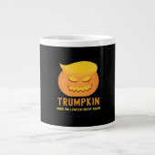 Trumpkin Make Halloween 素晴らし Again - Basic Parody ジャンボコーヒーマグカップ (正面)