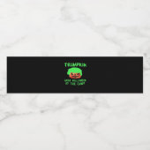 Trumpkin Make Halloween 素晴らし Again By Th ペットボトルラベル (シングルラベル)