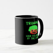 Trumpkin Make Halloween 素晴らし Again By Th マグカップ (正面右)