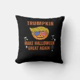 Trumpkin Make Halloween 素晴らし Again, Halloween Pu クッション