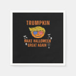 Trumpkin Make Halloween 素晴らし Again, Halloween Pu スタンダードカクテルナプキン