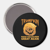 Trumpkin Make Halloween 素晴らし Again Politicaおもしろい マグネット (正面/裏面)