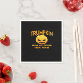 Trumpkin Make Halloween 素晴らし Again - Sloth Parody スタンダードカクテルナプキン (インサイチュ)