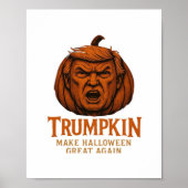 Trumpkin... Make Halloween Great Again ポスター (正面)