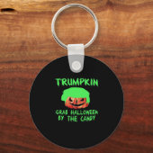 Trumpkin Make Halloween Great Again Grab Em' By Th キーホルダー (正面)