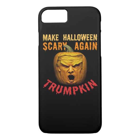 Trumpkin Make Halloween Scary Again – Funny Donald Case-Mate iPhoneケース (裏面)