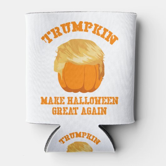 Trumpkin Pumpkin – ハロウィーンを再素晴らし作 缶クーラー (正面)