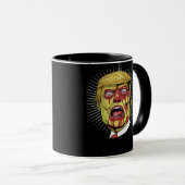 Trumpkin Retro Halloween マグカップ (正面右)