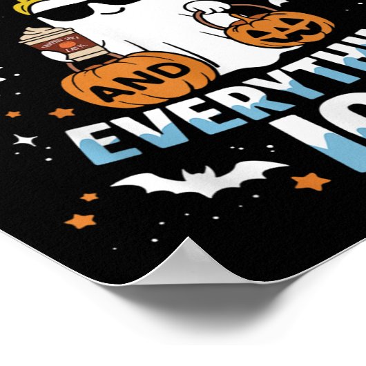 Trumpkin Sce And Everything Ice Fall Autumn Hallow ポスター (角)