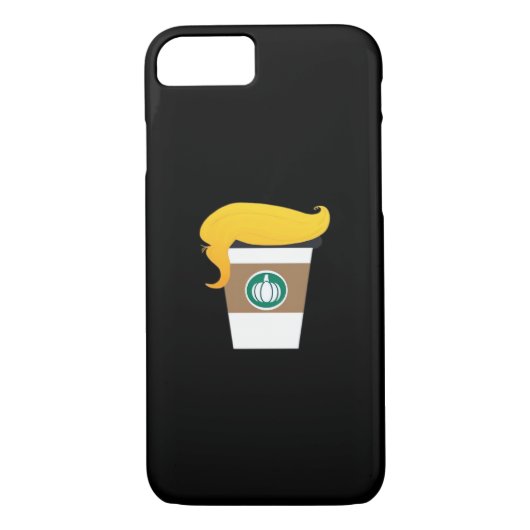 Trumpkin Spice Latte Funny Donald Joke Pumpkin Spi Case-Mate iPhoneケース (裏面)