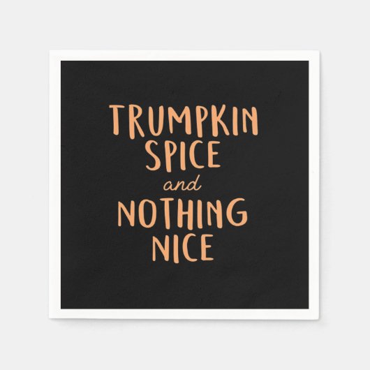 Trumpkin Spice & Not Everything Nice スタンダードカクテルナプキン (正面)