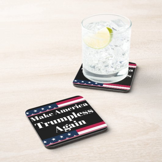 Trumpless Beverage Coaster コースター (右側)