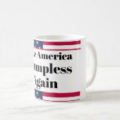 Trumpless Coffee Mug コーヒーマグカップ (正面右)