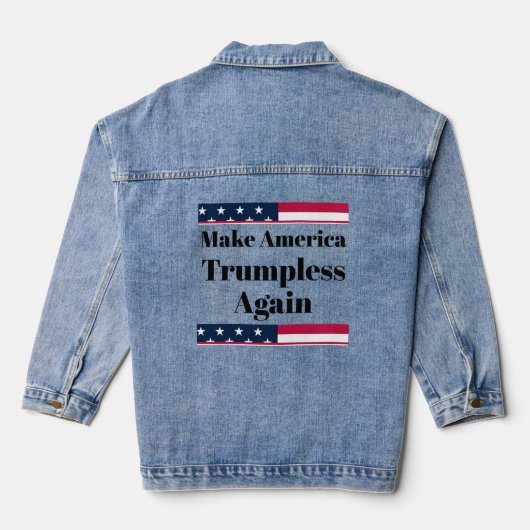 Trumpless Denim Jacket デニムジャケット (裏面)