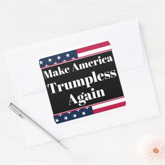 Trumpless Sticker スクエアシール (封筒)