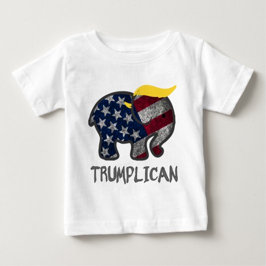 Trumplican-1 ベビーTシャツ (正面)