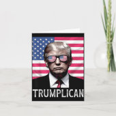 Trumplican Funny Quote Saying Phrase  カード (正面)