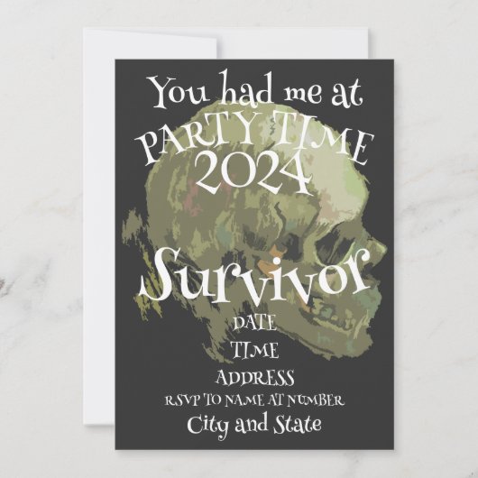 TrumpParty 2024 2025 2026 2027 2028 2029 2030 招待状 (正面)