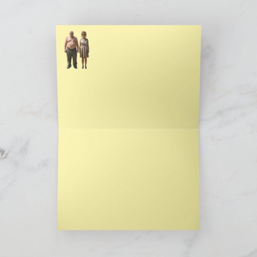 Trumps at Home Greeting Card シーズンカード (内部)