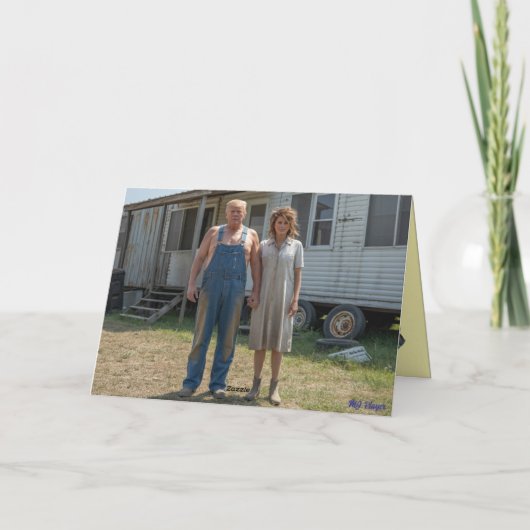 Trumps at Home Greeting Card 2 シーズンカード (裏面)