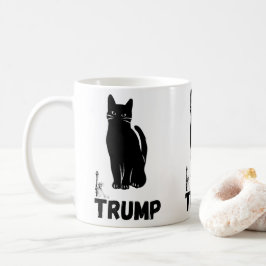 Trumps black cat mugs コーヒーマグカップ