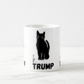 Trumps black cat  mugs コーヒーマグカップ (中央)