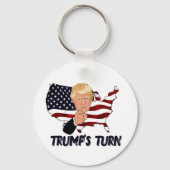 Trump's turn keychain キーホルダー (正面)