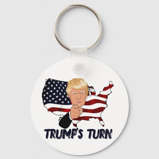 Trump's turn keychain キーホルダー (裏面)