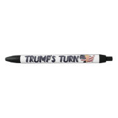 Trump's turn pen 黒ボールペン (正面)