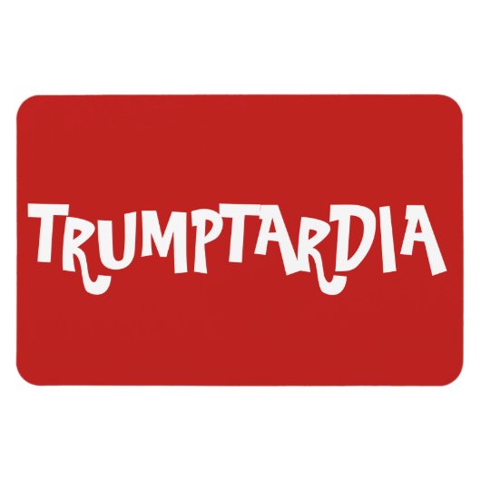 Trumptardiaへようこそ マグネット (横)