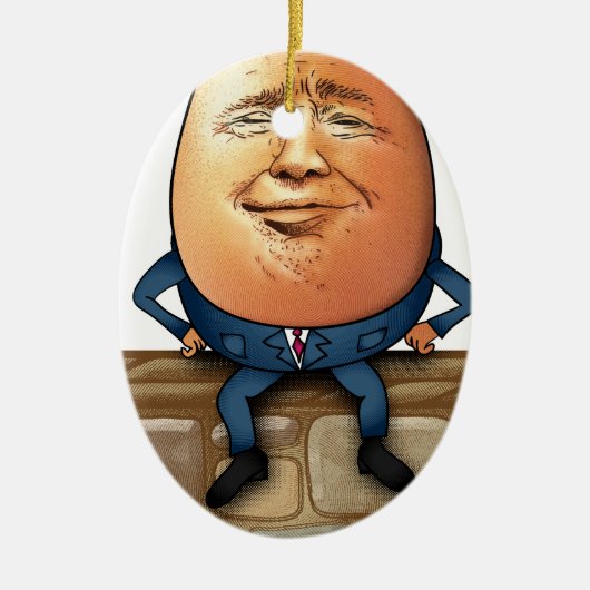 Trumpty Dumpty セラミックオーナメント (正面)