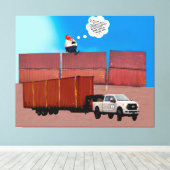 Trumpty Dumpty Stretted Canvas Print キャンバスプリント (インサイチュ (ウッドフロア))