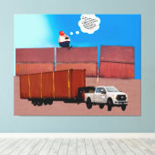 Trumpty Dumpty Stretted Canvas Print キャンバスプリント (インサイチュ (ウッドフロア))