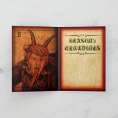 TRUMPUS - SEASON's GREEDINGS シーズンカード (内部)