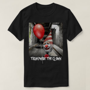 Trumpwiseとしておもしろいなドナルド・トランプピエロ Tシャツ