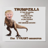 Trumpzilla poster ポスター (正面)