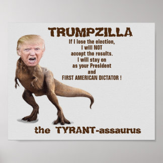Trumpzilla poster ポスター