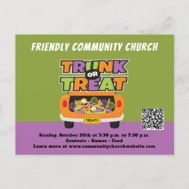 TrunkまたはTreatイベント ポストカード