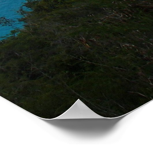 Trunk Bay, St. John, USVI ポスター (角)